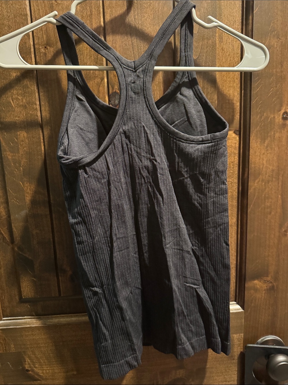 lululemon athletica Black Ribbed Racerback Tank - Picture 8 of 9